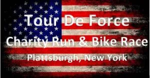 11th Annual Plattsburgh Tour de Force Charity Run and Bike Race logo