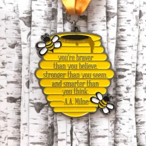 Be Brave Virtual Race – 1 Mile, 5K, 10K, Half Marathon & Marathon logo