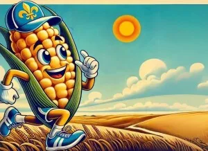 2nd Annual Corn to Run logo