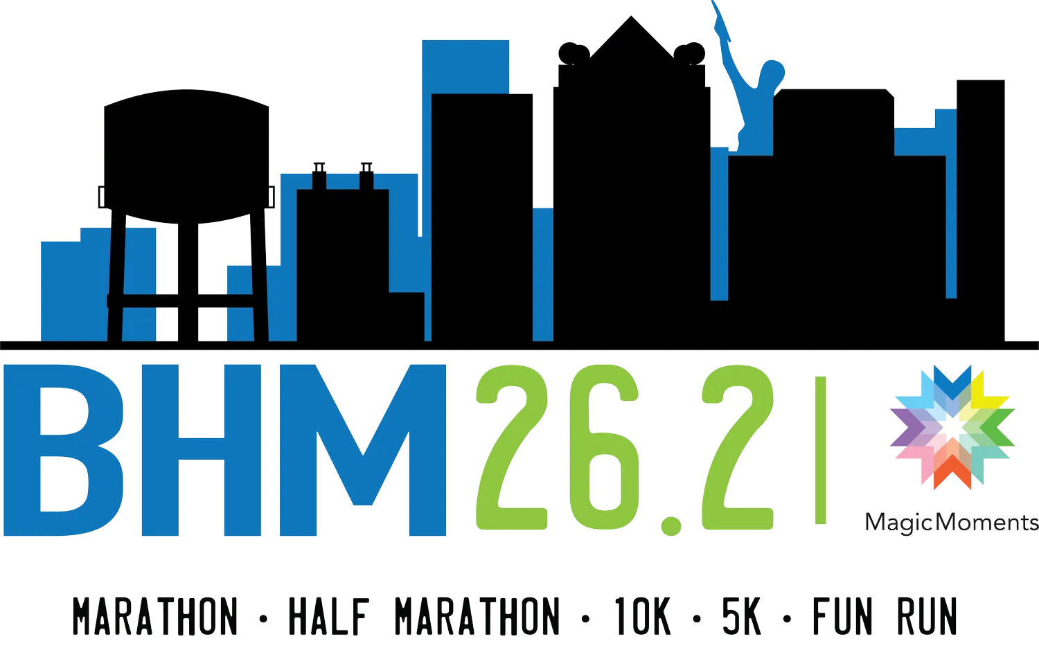 BHM26.2 2026- The Alabama Race Series logo