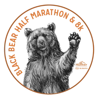 Black Bear Half Marathon & 8K logo