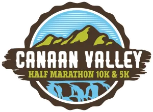 Canaan Valley Half Marathon, 10k, and 5k logo