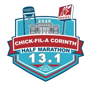 Chick Fil A Corinth Half Marathon logo