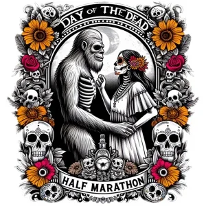 Day of the Dead Half Marathon - Tulsa logo