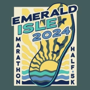 Emerald Isle Marathon, Half Marathon and 5K logo