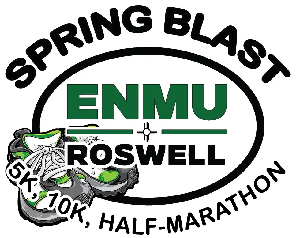 ENMU - Roswell Spring Blast 5K, 10K, & Half Marathon logo