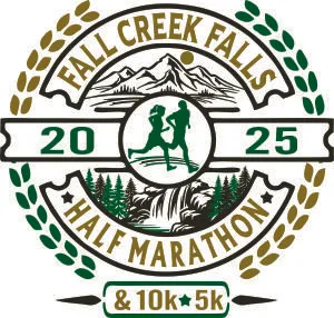 Fall Creek Falls Half Marathon, 10K  & 5K Road Runs logo