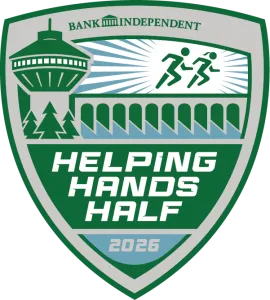 Helping Hands Half Marathon / 5K logo