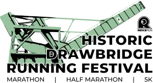 Historic Drawbridge Running Festival logo