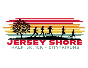 The Jersey Shore Summer Half, 10k, 5k 2026 logo