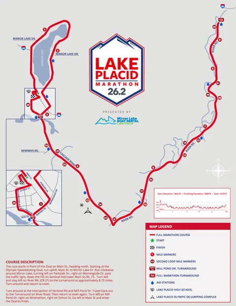 Lake Placid Marathon and Half and 10K photo 1