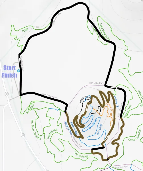 Lake Vian Hilltop Run photo 3