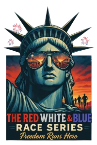 Red, White and Blue Half Marathon - Oklahoma City logo