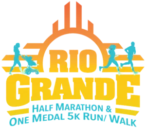 Rio Grande Half Marathon and One Medal 5k Run/Walk logo