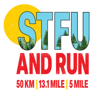 Summer Trail Fest Ultra 50 Mile, 50K, Half Marathon, & 5 Miler logo