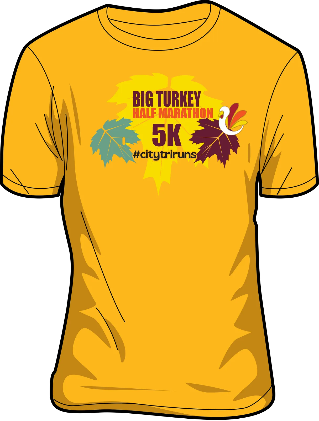 The Big Turkey Half Marathon, 10K, 5K races photo 2