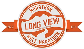 The Long View Marathon logo