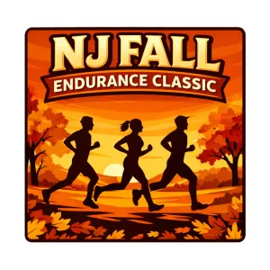 The NJ Fall Endurance Classic Half Marathon, 10k, 5k logo