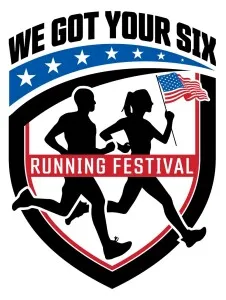 We Got Your Six Running Festival logo